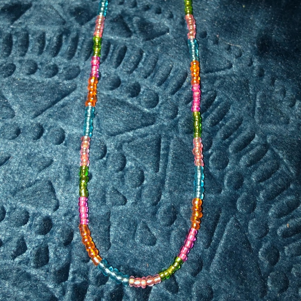 Rainbow choker 🌈